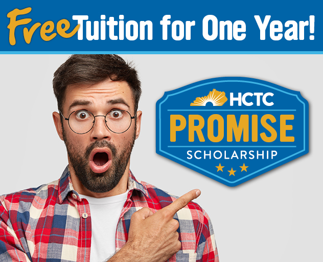 HCTC is making a promise to any first-time, credential-seeking students starting in the Fall 2021 semester that we’ve got your back! The HCTC Promise Scholarship is OUR promise to YOU that, as a first-time student, you will pay ZERO tuition your first year at HCTC!