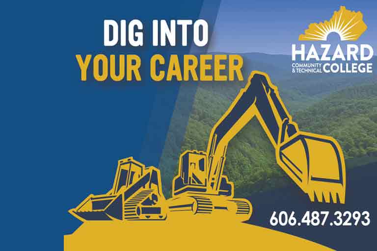 Dig into a new career with Kentucky’s most comprehensive Heavy Equipment program here at HCTC!
