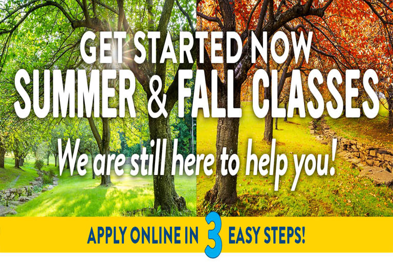 Summer and Fall Registration