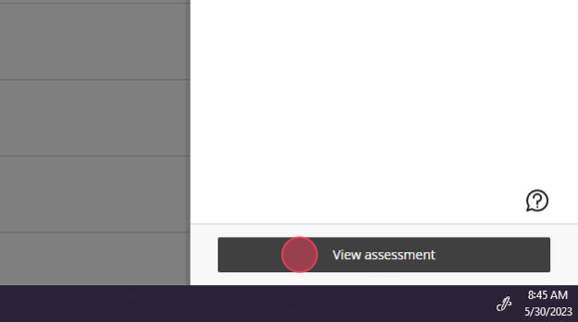 Click "View assessment"