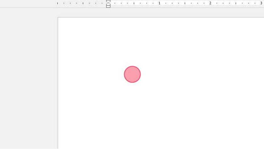 Open Word and right-click on a blank document.