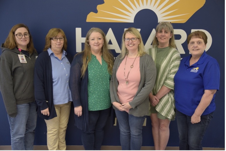 5 Years of Service: Left to Right - Evelyn Hudson, Linda Patrick, Jenna Boothe, Rebekah Fields, Charmoin Holliday and Teresa Wade.  Not pictured: Virgil Bowlin, Charles Bush, April Spears